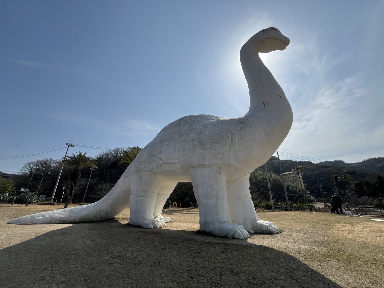 アメニティ公園の恐竜
