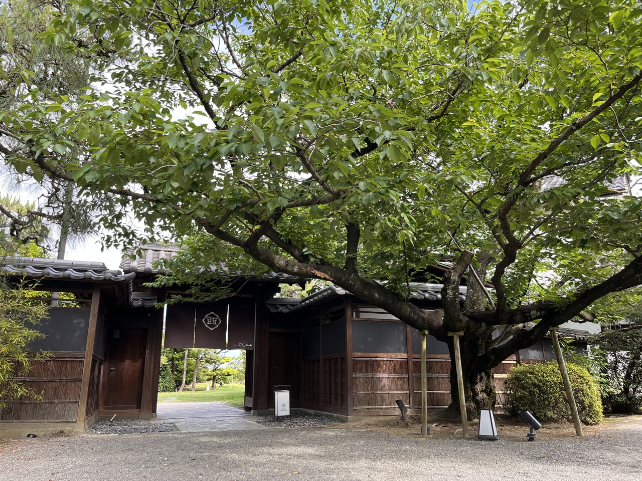 Ryokan尾道の入口初夏