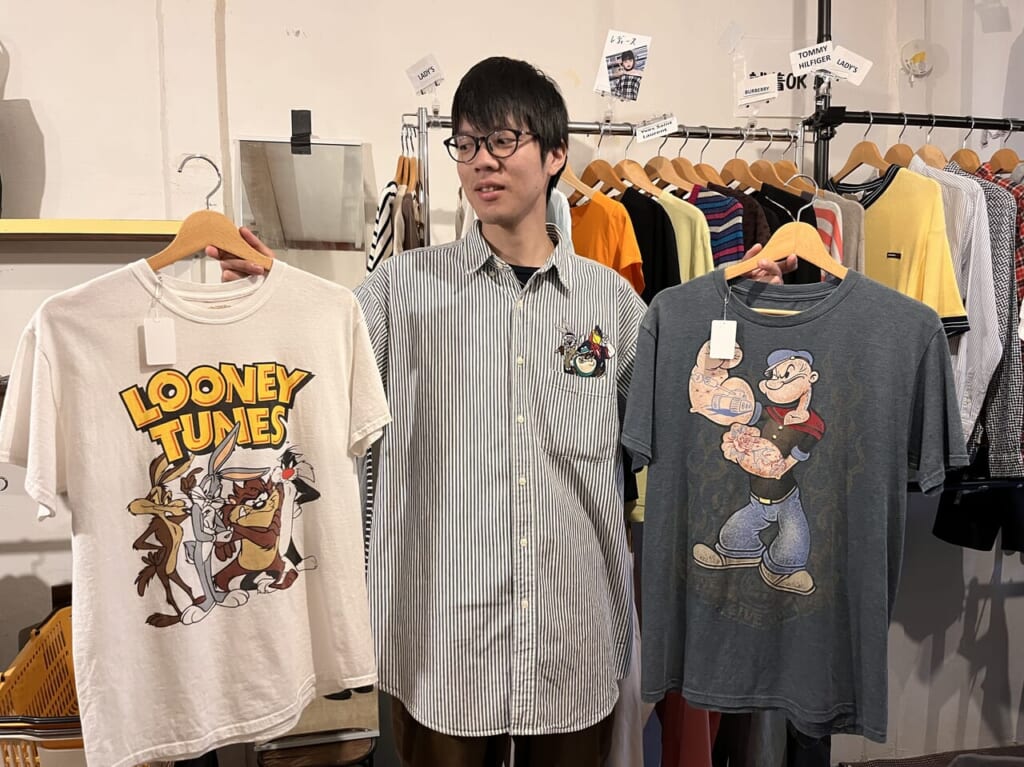 古着屋MINT店主とTシャツ