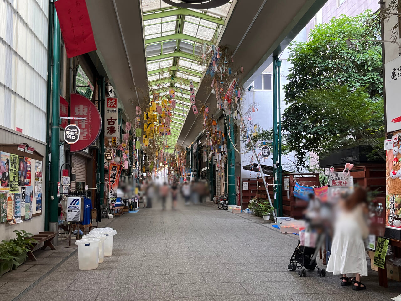 土曜夜店始まる前の様子