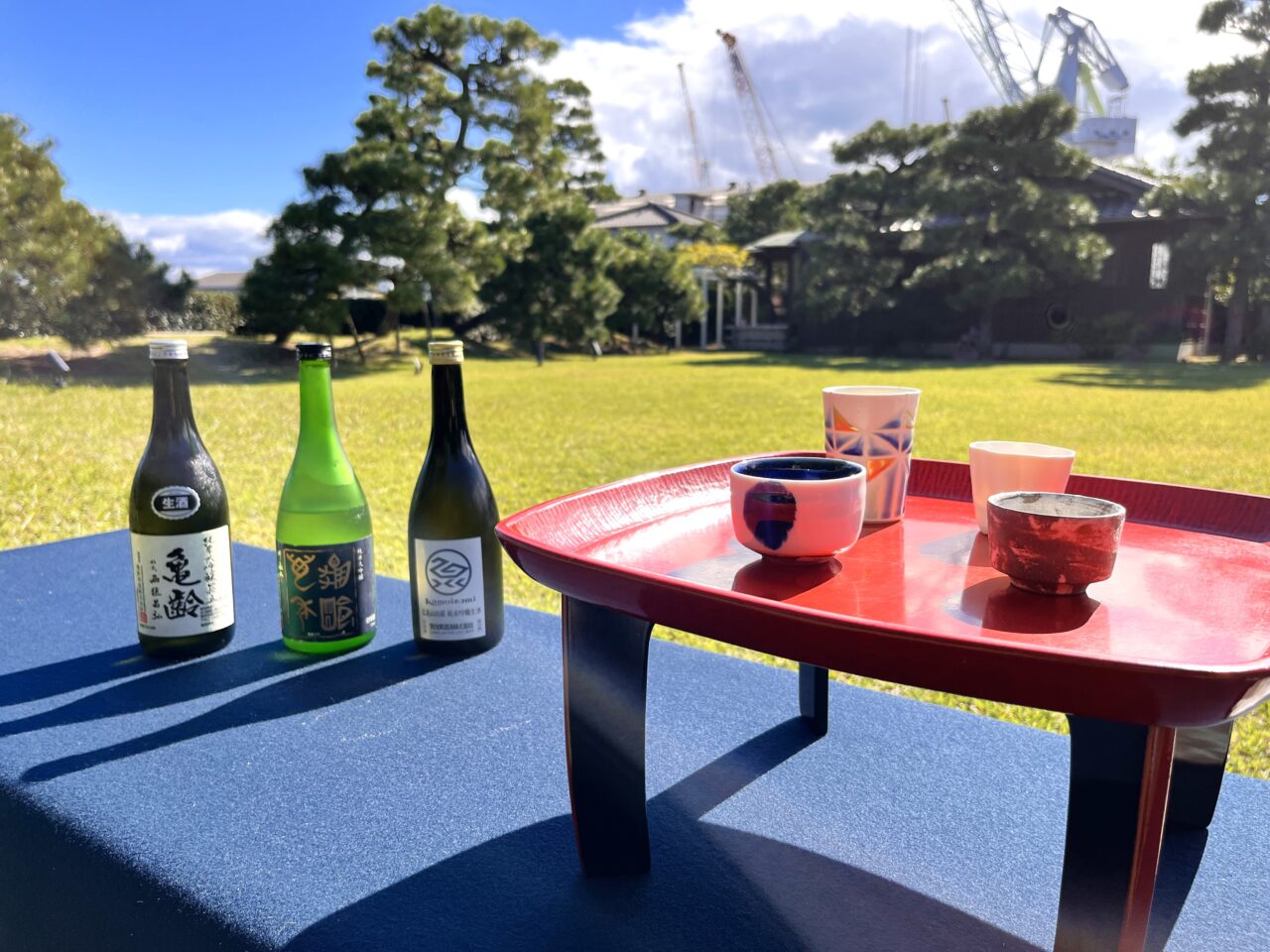 日本酒とぐいのみ